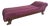 Vintage Pink Velvet Chaise Lounge / Fainting Couch For Sale