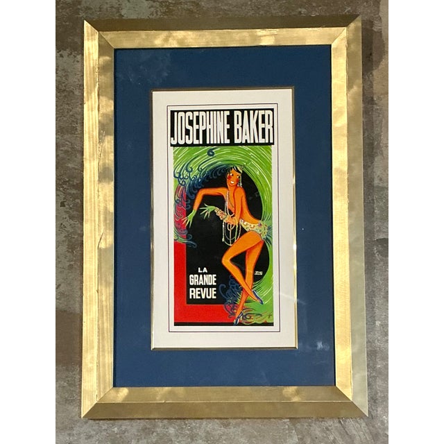 Vintage La Grande Revue Print in Frame For Sale - Image 4 of 12