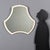 Wall mirror in lacquered wood and mirrored glass. Good condition. This piece is attributed to the mentioned...