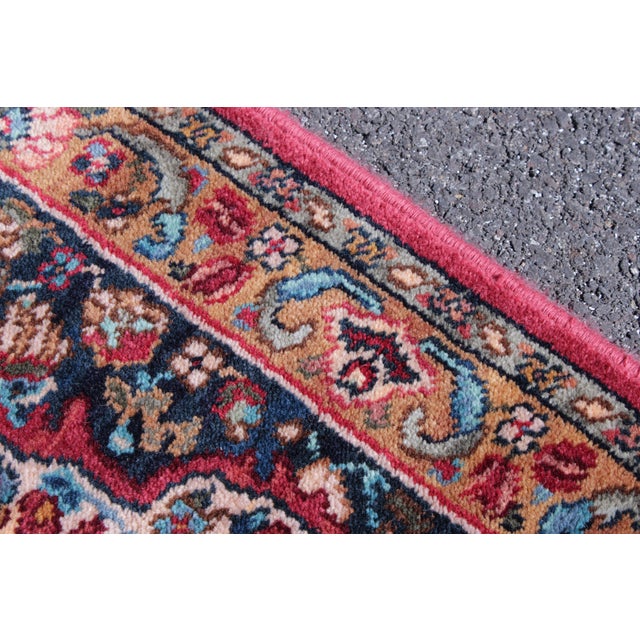 Karastan Medallion Multicolor Approx. 8’8” X 12’ Wool Rug For Sale - Image 13 of 16