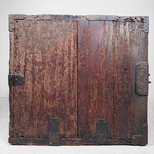 Antique Japanese Portable Chest, 1800 For Sale - Image 15 of 16