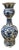 Large 18th Century Delft Knobble Vase For Sale