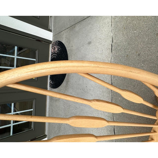 Wood “Peacock” Designed by Hans Wegner for Johannes Hansen Chair For Sale - Image 7 of 9