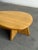 Brown Contemporary Coffee Table in Solid Oak For Sale - Image 8 of 10