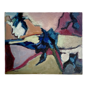 1976 Abstract Expressionist Color Study - Oil on Canvas by Hannah Dalbey #2 -