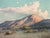 William J Bartko Desert Landscape Signed Watercolor Guache Mountain View For Sale - Image 9 of 11