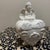 American Vintage White Porcelain Cherub Heart Trinket Box For Sale - Image 3 of 9