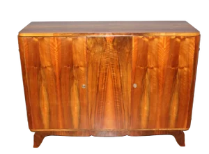 Art Deco Walnut Sideboard, 1940s