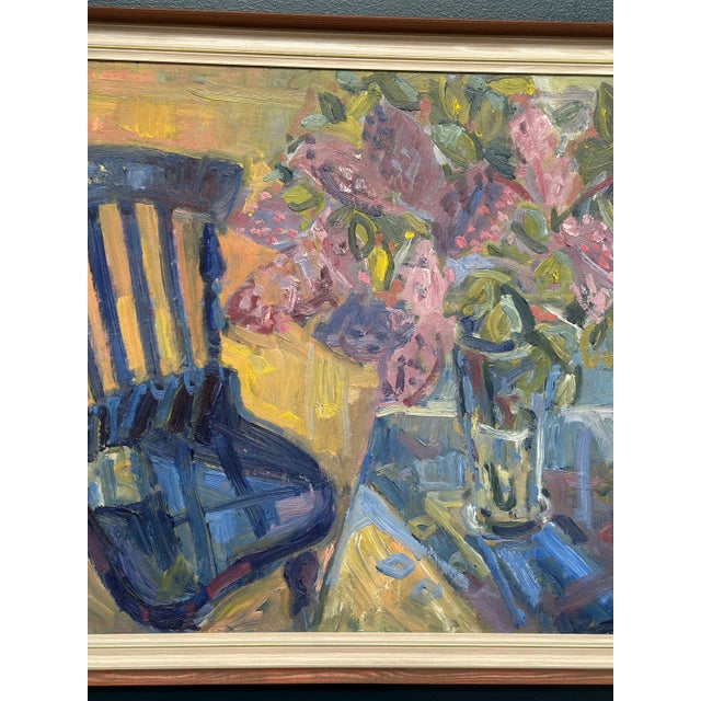 Allan Lindqvist, Stilleben, 1958, Oil Painting on Panel, Framed For Sale - Image 4 of 16
