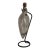 Vintage Shonfel’s Torpedo Glass Wine Decanter With Metal Hanging For Sale