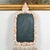 Early 20th Century American 1930s Shell Mirror with Pyramidal Crest and Pastel Tones For Sale - Image 5 of 11