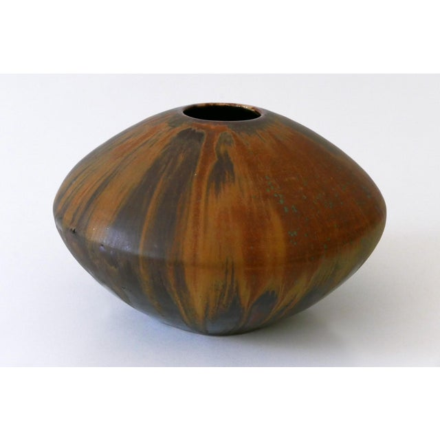 Vintage Studio Pottery Ceramic Vase by Ilse Ludwig-Korbel, Germany, 1984 For Sale - Image 6 of 11