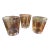 Vintage Mid-Century Modern Greek Key Glasses- Set of 3 For Sale
