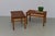 Danish Modern Side Tables in Teak and Beech, 1950s, Set of 2 For Sale - Image 11 of 18