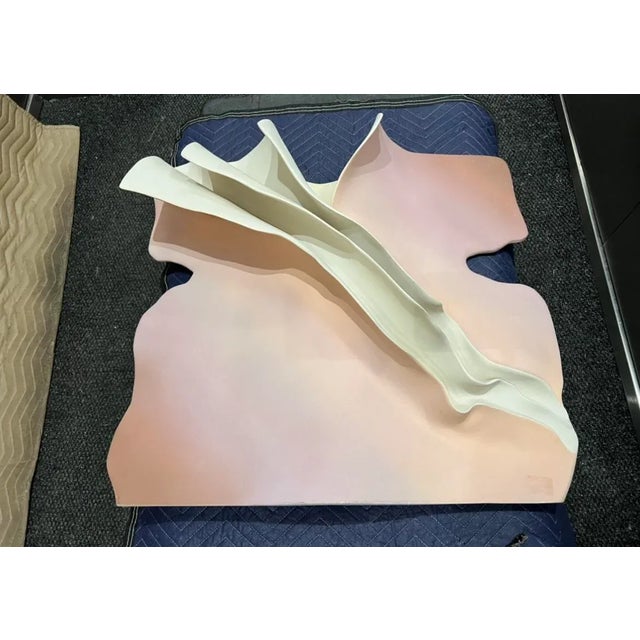 1980s Postmodern Large Abstract Sculptural Vase For Sale In New York - Image 6 of 6