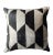 Black Contemporary Velvet Ikat Bohemian Hand Made Pillow For Sale - Image 8 of 8