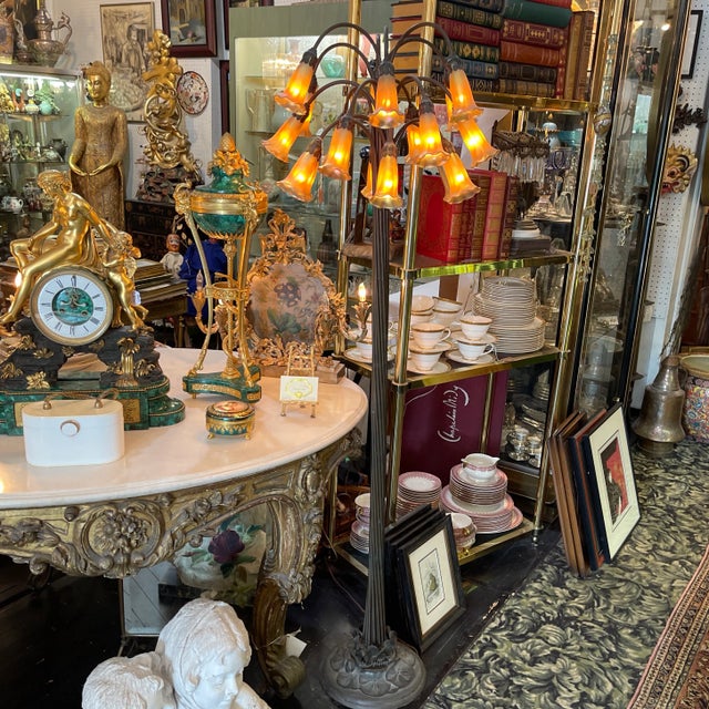 20th Century Style of Tiffany Studios Floor Lamp For Sale - Image 10 of 13