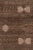 Contemporary Rug & Kilim’s Oversized Block Print Rug in Beige-Brown, with Geometric Patterns - 13x19 For Sale - Image 3 of 7