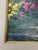 Contemporary 1980’s Original Contemporary Impressionist Garden Landscape Painting Chunky Gold Frame For Sale - Image 3 of 4