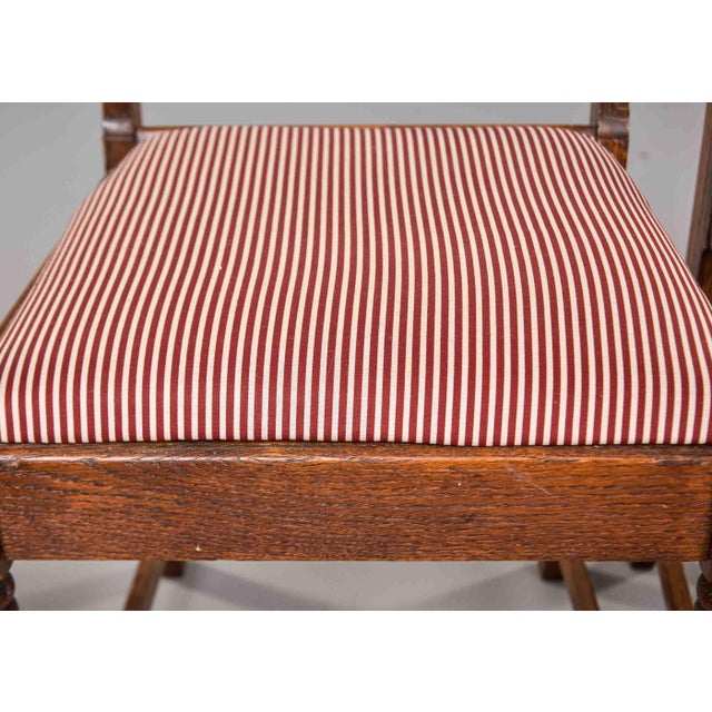 Late 19th Century Victorian English Side Chairs - Set of Four For Sale - Image 12 of 12