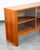 Mid Century Danish Modern Bookshelf Cabinet Teak Shelves Glass Shelves 30" MCM For Sale - Image 10 of 12