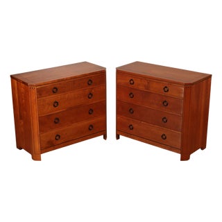 Stickley 21st Century Collection Pair of Cherry Chests For Sale