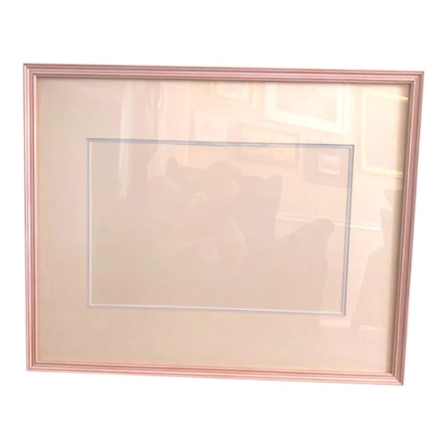 1990s Custom Light Wood Wall Frame Chairish