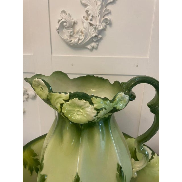 Art Nouveau Jug and Bowl Set, 1905, Set of 2 For Sale - Image 17 of 18