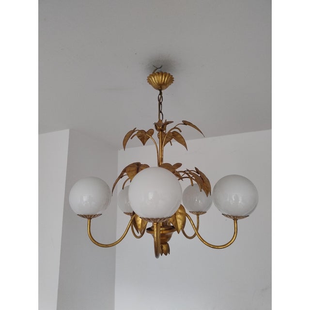 Italian Hollywood Regency Chandelier by Hans Högl, 1960s For Sale - Image 11 of 11