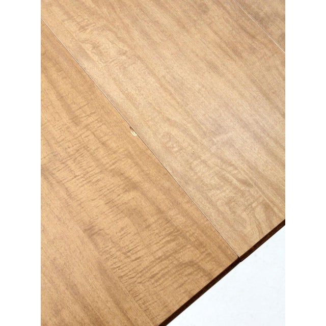 Mid-Century Dearborn Co Drop Leaf Dining Table With Extensions For Sale - Image 12 of 16