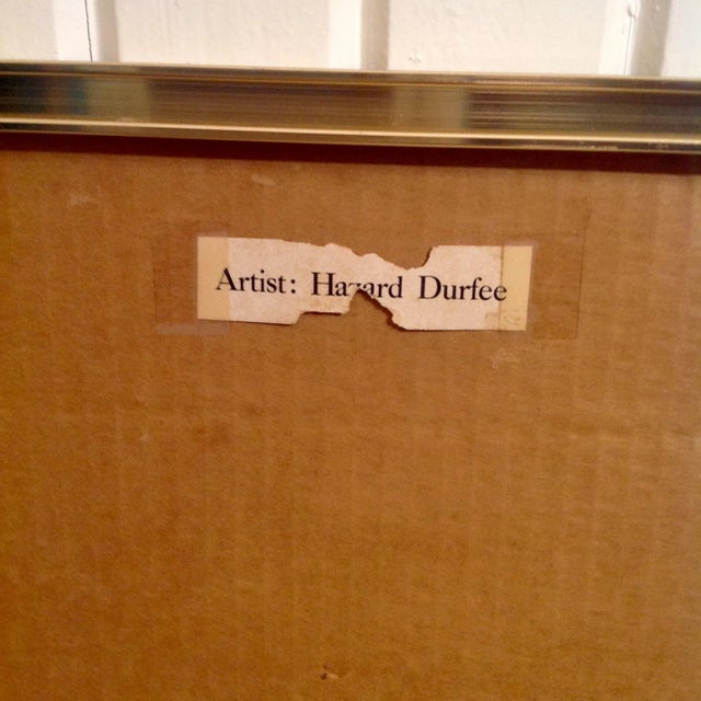 Traditional Hazard Durfee of Thoreau Playing His Flute For Sale - Image 3 of 4