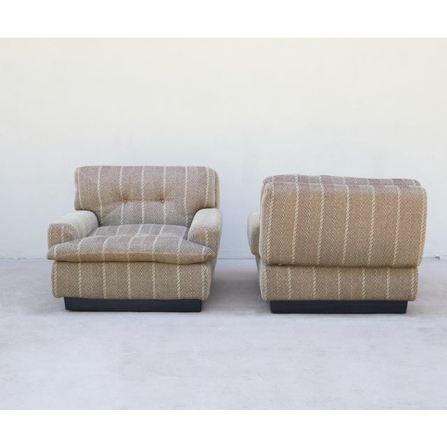 Vintage Lounge Chairs from Saporiti, 1970s, Set of 2 For Sale - Image 6 of 14