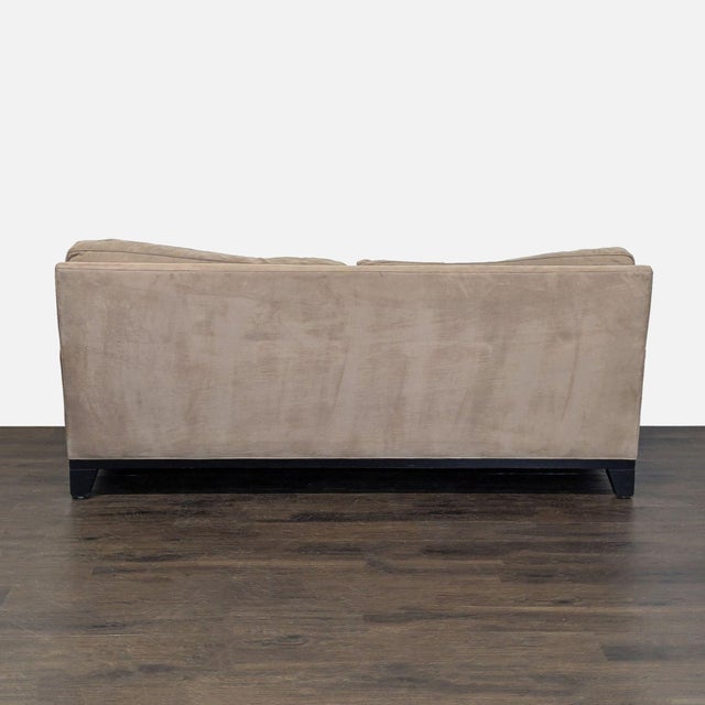 2010s Pottery Barn Seabury 3-Seat Beige Sofa With Removable Cushions For Sale - Image 5 of 7