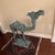 Verdigris Early 21st Century Bronze Artist Made Brutalist Style Camel Sculpture For Sale - Image 8 of 12