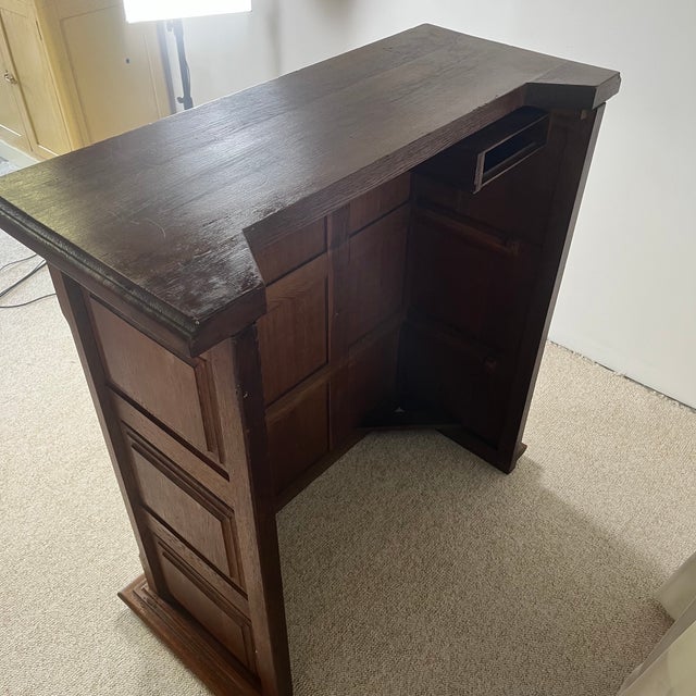 Vintage Bar in Oak, 1960s For Sale - Image 11 of 18