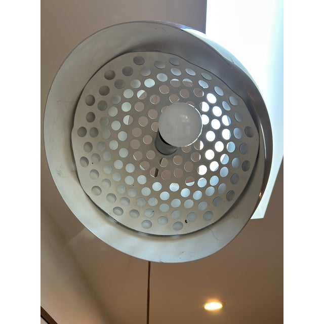 Metal Vintage Midcentury Modern Flos Arco Floor Lamp With Marble Base For Sale - Image 7 of 10