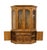 Bernhardt Furniture Solid Walnut French Provincial 61" Lighted Display China Cabinet 636-100 / 636-606 For Sale - Image 9 of 15