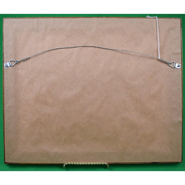 Art Sz: 5 1/4" x 6 1/4" Frame Sz: 13 1/4 x 16 1/8" Printed in Paris by Boussod, Valadon & Co.