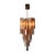 Mid-Century Murano Chandelier by Marcel Barbier for Veronese, Italy, 1970 For Sale