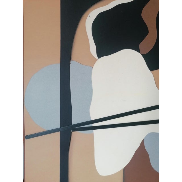 Ccgr 2018 collage paper 100x70x1 this piece has an attribution mark, i am sure that it is completely authentic and take...