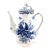 1940s Royal Worcester Blue Sprays Coffee Pot For Sale