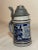 Antique Handmade Westerwald German Prosit Pottery Pewter Lidded Beer Stein Mug For Sale - Image 4 of 12