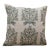 Fabdivine Handmade Floral Cushion Cover 22x22 Pure Linen- Vrindavan For Sale