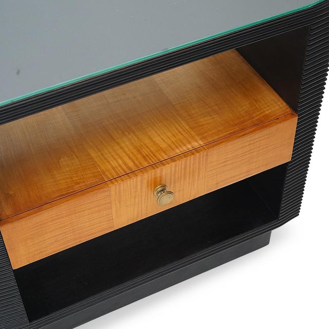 Art Deco Bedside Tables, 1930s, Set of 2 For Sale - Image 12 of 15