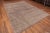 Decorative Modern Contemporary Neutral Grey Geometric Minimalist Area Rug, Country of origin: Central Asia, Circa date:...