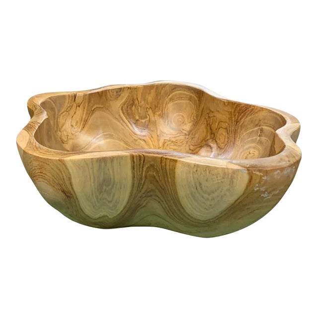 Medium Wooden Bowl For Sale