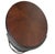 1990s Attributed to Stanley Furniture Modern Cherry Iron Land End Table Shelf Display For Sale - Image 9 of 11