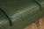Green Leather Sleeper Sofa with Nailhead Trim For Sale In Philadelphia - Image 6 of 18