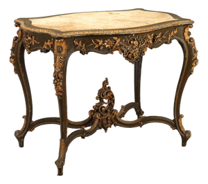 Italian Baroque Carved Wood Table