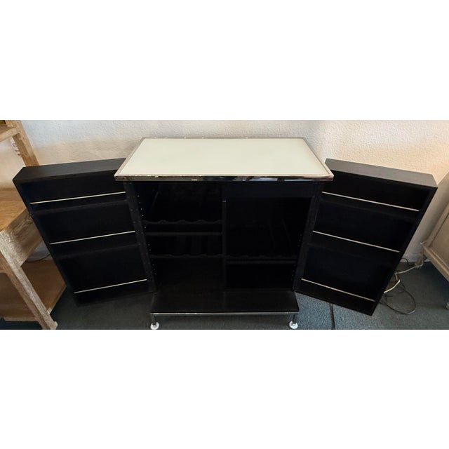 Metal Mitchell Gold & Bob Williams Manning Bar For Sale - Image 7 of 11